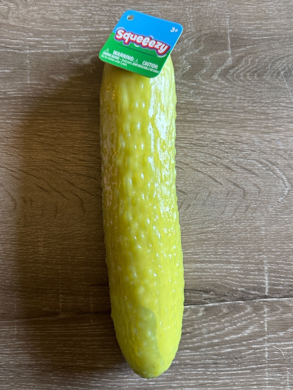 Green Pickle Squeezy Toy